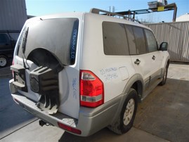 2003 MITSUBISHI MONTERO XLS WHITE 3.8 AT 203986